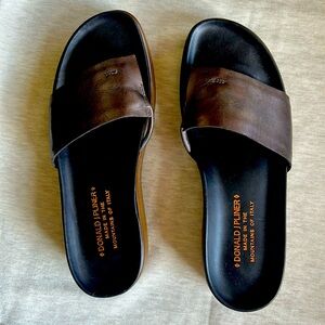 Donald J. Pliner Brown Sandals for Casual Comfort